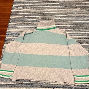 NWOT J. Crew Striped Turtleneck Sweater